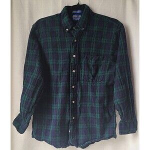 Vintage Pendleton Sir Pendleton Blackwatch Plaid Virgin Wool Shirt Youth Large
